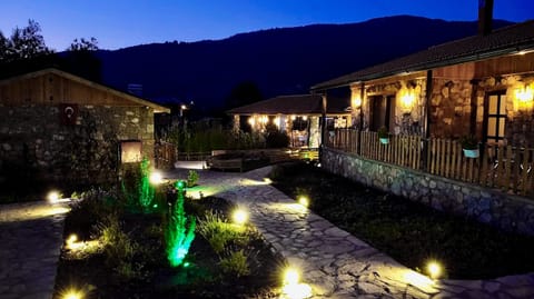 Front of property - evening/night