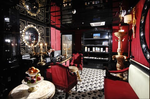 Lobby sitting area