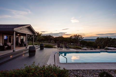 Enjoy sunsets while sipping your favorite beverage from the porch or pool deck.