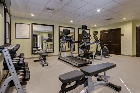On-site gym access.