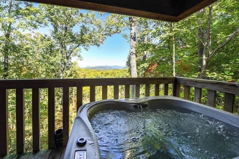 Your own private hot tub with a view!