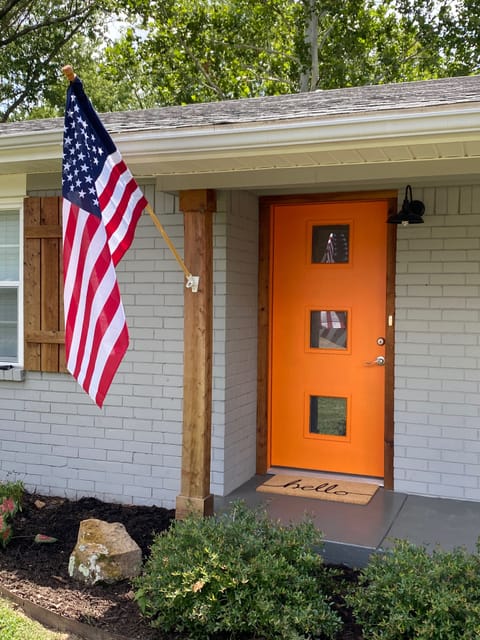 The Orange Door entrance