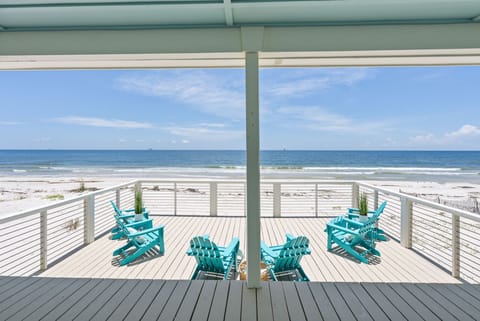 Dauphin Charm Gulf View Deck with Seating