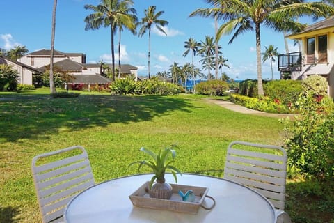Garden Ocean View from Lanai