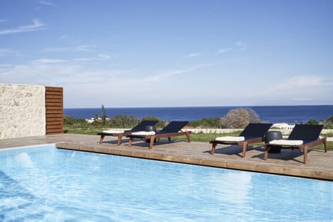 Captivating SeaView Villa with a sensory driven design private pool.