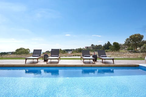 Iconic SeaView Villa with a sensory driven design private pool.