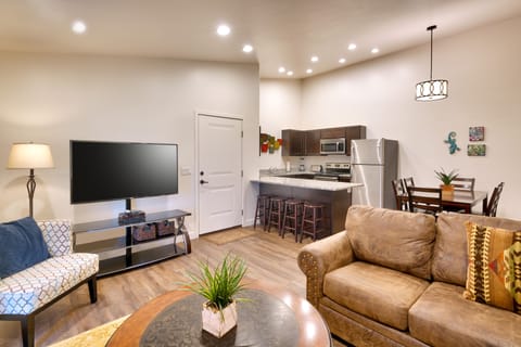 Living Room & Kitchen