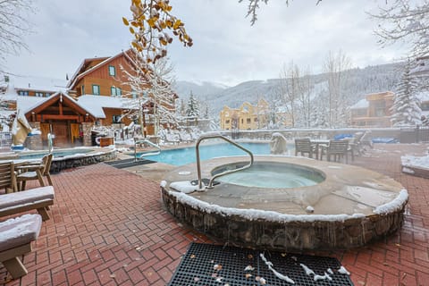 Condo, Multiple Beds (Black Bear 2 Bed 2 Bath BBCS) | Pool | Outdoor pool, pool umbrellas, sun loungers