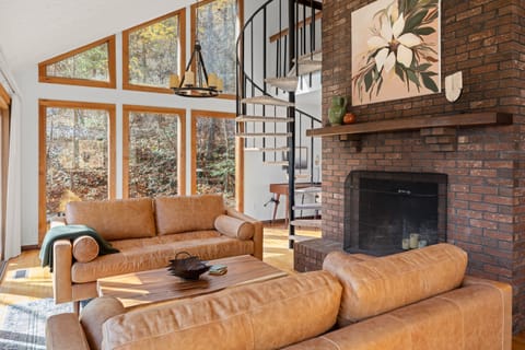 Relax with friends and family in this stylish living room!