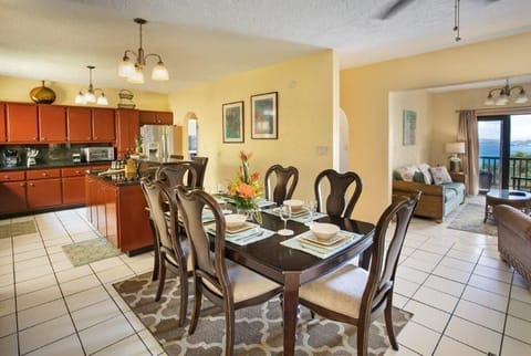 Dining Room and Counter. Kitchen