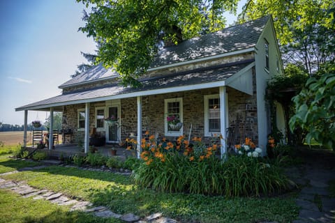 The farmhouse in June
