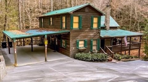 Carport deep enough for 4 cars