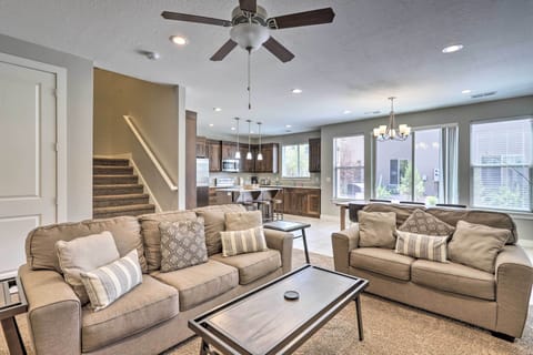 Moab Vacation Rental | 4BR | 3BA | 2,253 Sq Ft | Stairs to Access