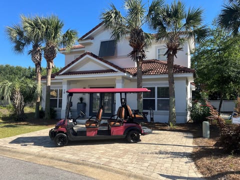 Seas The Day home with 6 seat Golf Cart - 6 Seat Golf Cart