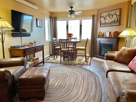 Living room from kitchen 