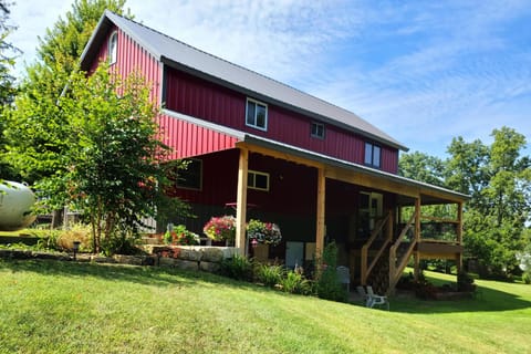 Private back deck and patio area.  The upper deck has a gate for safety of kids.