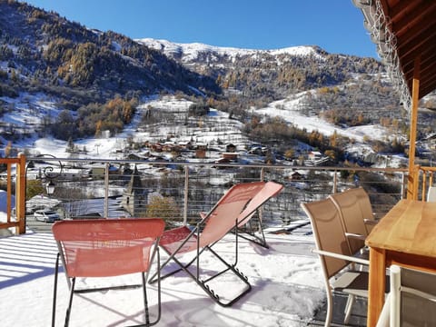 Vue terrasse Gîte 2