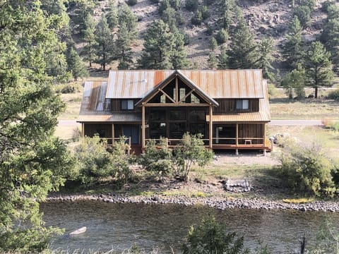 Across the river view