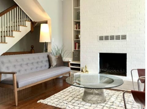 Spacious & bright with just the right balance of historical and modern elements.