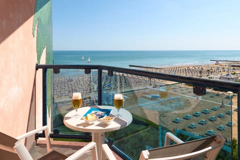 Deluxe Double Room, Partial Sea View | View from room