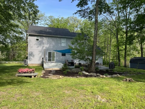 Back view of our house