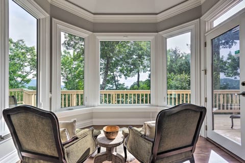 Asheville Vacation Rental | 4BR | 3.5BA | 4,612 Sq Ft | Stairs Required