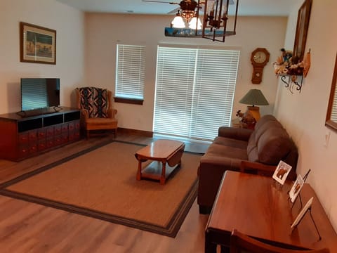 Downstair's living room.