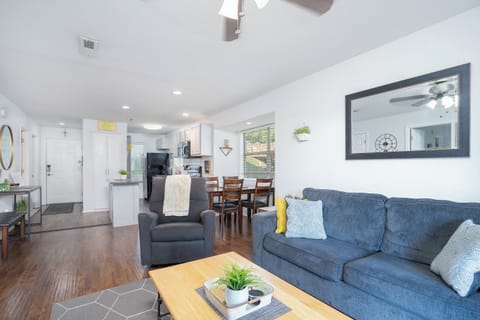 Unwind and recharge in your inviting common area, the perfect space to relax and catch up with loved ones after a long day of exploring and adventure