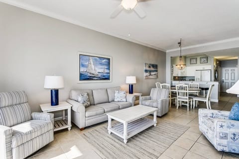 There is room for everyone to spread out and relax