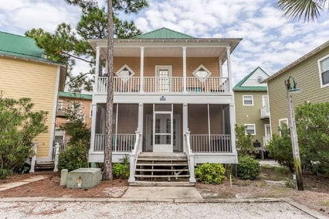 Front view of cottage