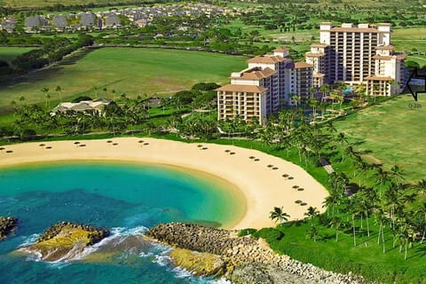 Aerial View of Beach Villas Property and Lagoon 2