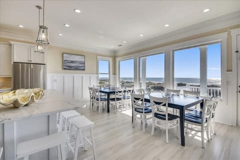 Sit together and enjoy a home cooked meal and chat about your fun-filled day!