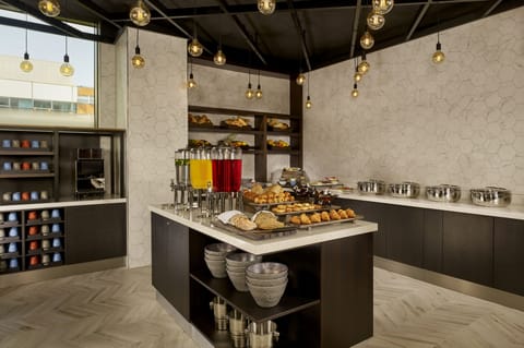 Daily buffet breakfast for a fee