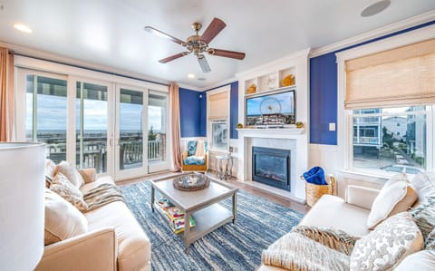 Bright open living room concept
