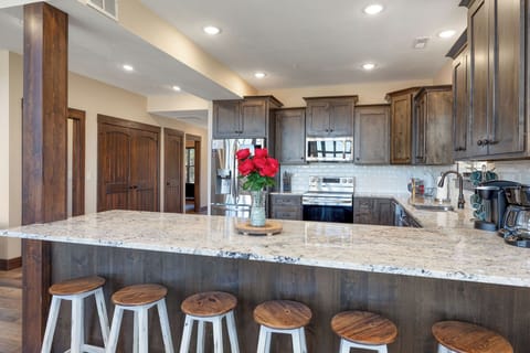 Barstools for even more seating!