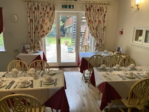 Daily English breakfast (GBP 9.95 per person)