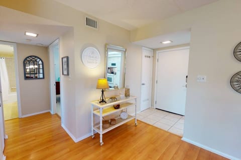 Private entrance into the spacious condo....the views are spectacular.