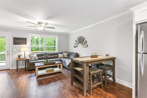 An open concept--ready for family memories