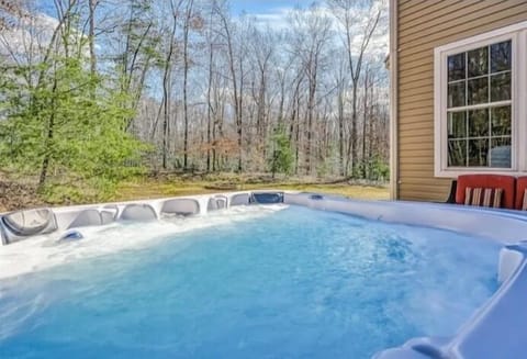 7 person Hot Tub off of back deck