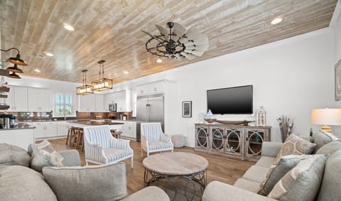 Second Floor Living Room - Kitchen