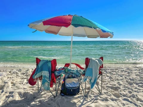 Welcome to "Sunrise Destin-ation"! 

"Perfectly located apartment in quiet complex...