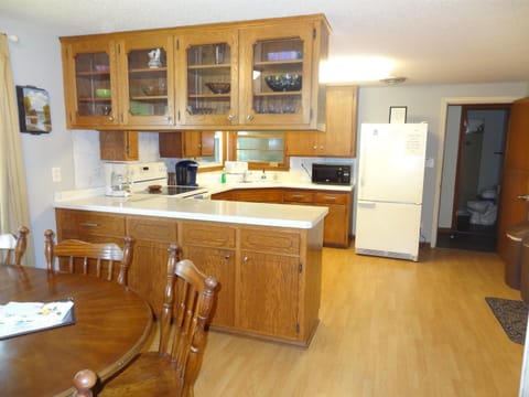 Kitchen stocked with most essentials