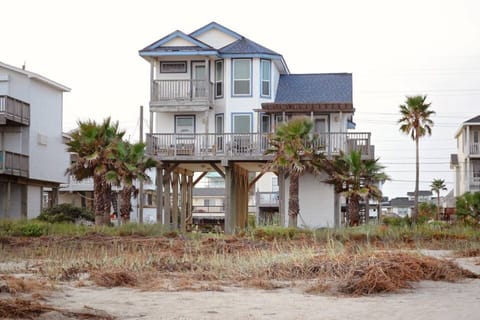 The Beachfront is a beautiful beach home with two decks and direct beach access