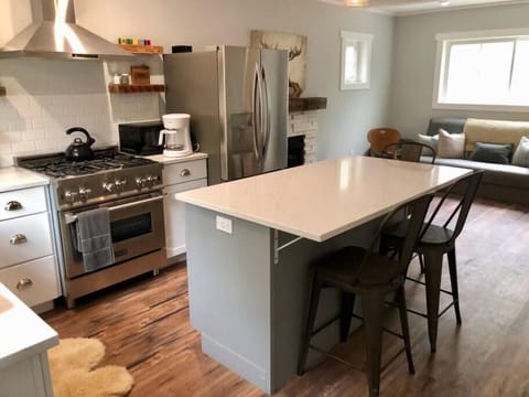 I loved designing this kitchen- despite it getting a little pricey- only the best for our guests! 