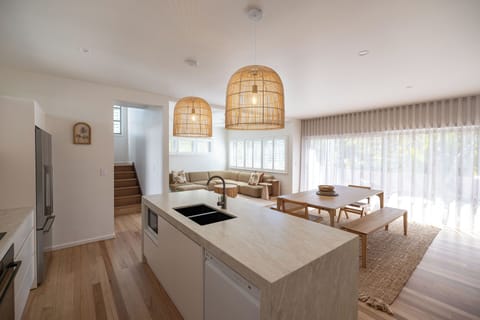The Beachhouse | Living area | 42-inch TV with digital channels, Netflix