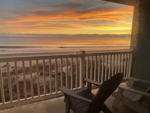 Sunrise from balcony