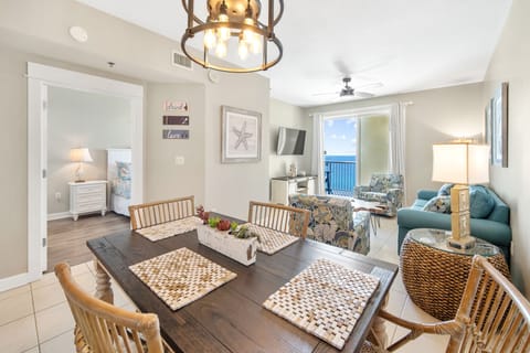 Relax in this bright, coastal-themed space where ocean views frame your mornings and evenings create perfect moments for connection.