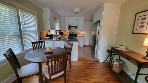 Dining room and kitchen 