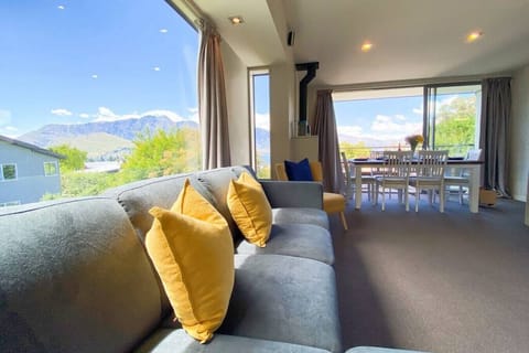 The Remarkables View from the Living Room