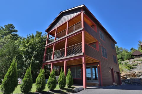 Exterior of the home